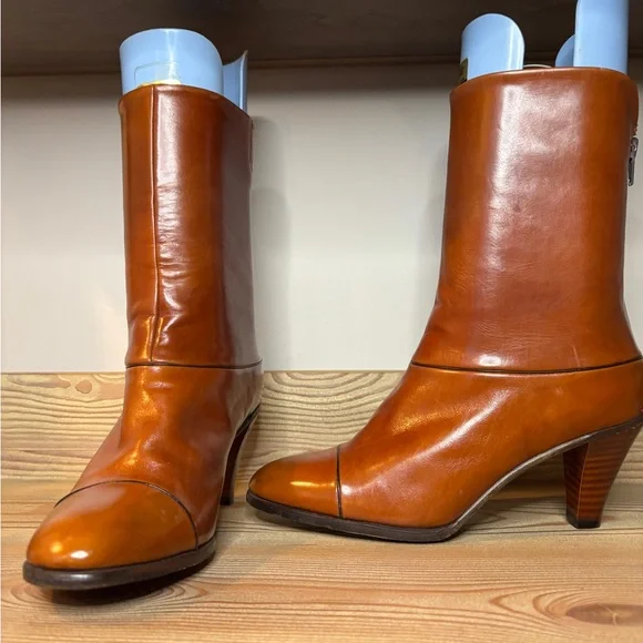 Tanino Crisci Boots in Chestnut - Picture 1 of 7